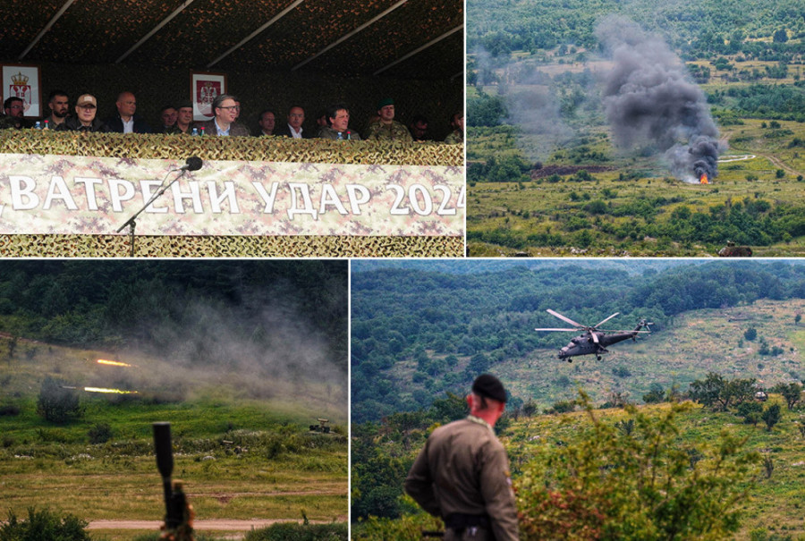 "Vatreni udar 2024" u slikama: Ovako je naš "Komarac 2" dejstvovao prvi put, a mali i veliki Miloš se pokazali u pravom svetlu (FOTO/VIDEO)