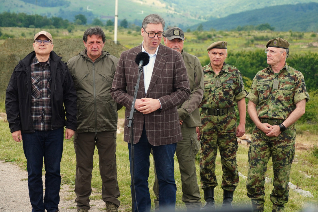 "Vatreni udar 2024" na "Pasuljanskim livadama": Zagrmelo napredno naoružanje Vojske Srbije! Vučić: Ponosan sam! (FOTO/VIDEO)