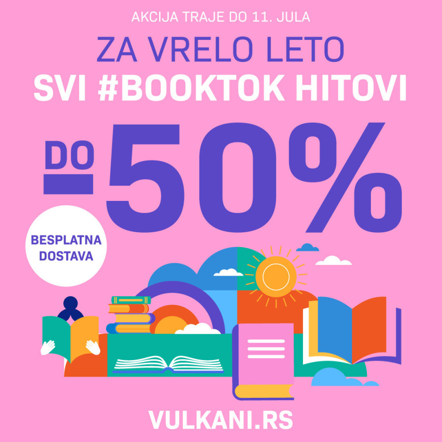 BookTok hitovi Vulkan izdavaštva na vreloj letnjoj akciji – popusti do 50%