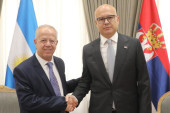 Vučević zahvalio ambasadoru Argentine na čvrstom stavu da ne prizna KiM