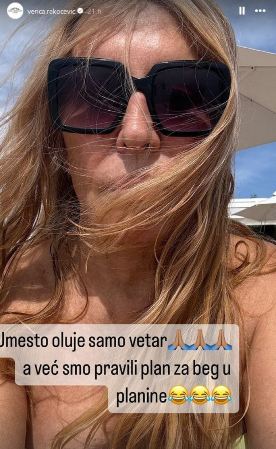 Ovako Verica Rakočević uživa sa suprugom Veljkom na odmoru: On se skinuo, pa počeo da pravi ručak! (FOTO)
