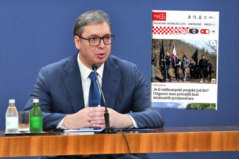 Hrvatski mediji tuku po predsedniku Srbije: Smeta im jer ih neprestano podseća na njihove zločine i nikada neće ućutati o tome! (FOTO)