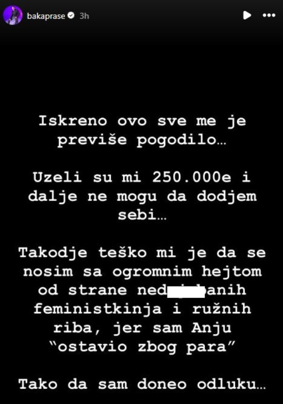 Baka Prase posle pljačke proveo tri sata u stanici! Izneo nove detalje drame: Hteo sam jedan dan da odmorim i tad su mi ukrali 250.000 evra!