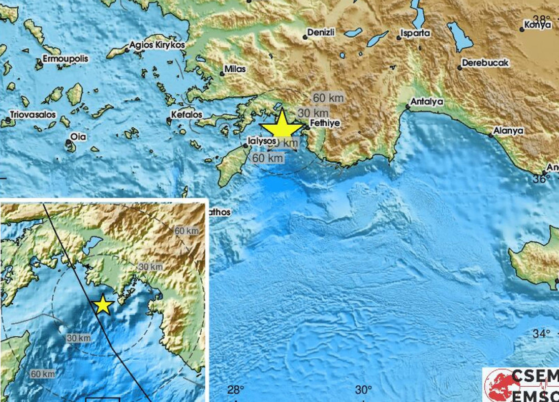 Srpski turisti na Rodosu bili u panici zbog zemljotresa: Čitava plaža se tresla, mislili smo da nam neko drma ležaljke