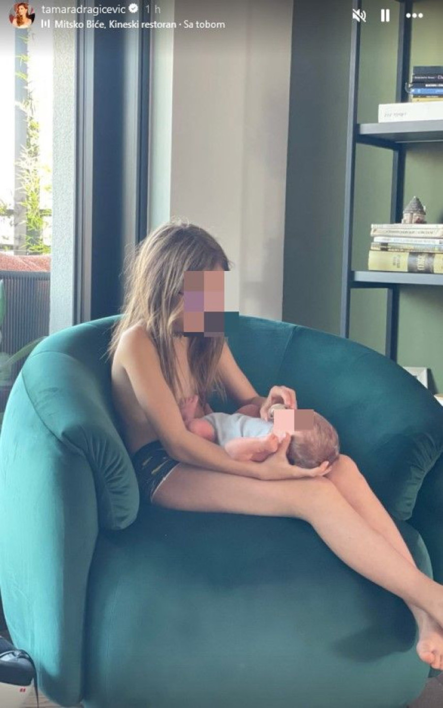 Tamara Dragičević izašla iz porodilišta! Ovaj prizor iz njihove kuće je predivan: Deca oduševljena bratom, a naročito ćerka (FOTO)