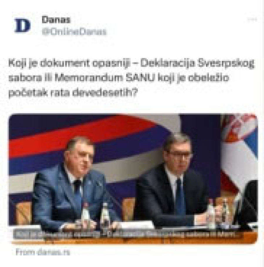 Festival mržnje prema svemu srpskom: Opozicioni mediji i drugosrbijanski politički marginalci šire totalni autošovinizam! (FOTO)