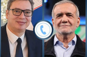 Vučić čestitao Pezeškijanu na izboru za novog predsednika: Zahvalio sam Iranu na poštovanju teritorijalnog integriteta Srbije