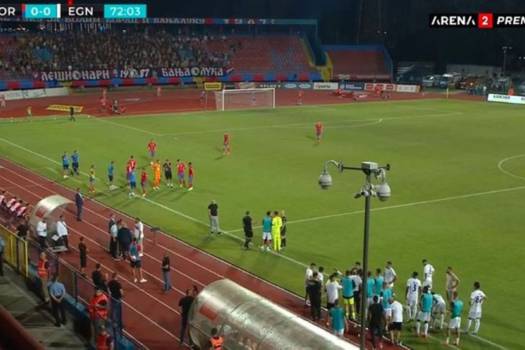 Banja Luka dovela Albance do ludila! Zbog Kosovo je Srbija napustili teren, pa primili gol u 96. minutu! (VIDEO)