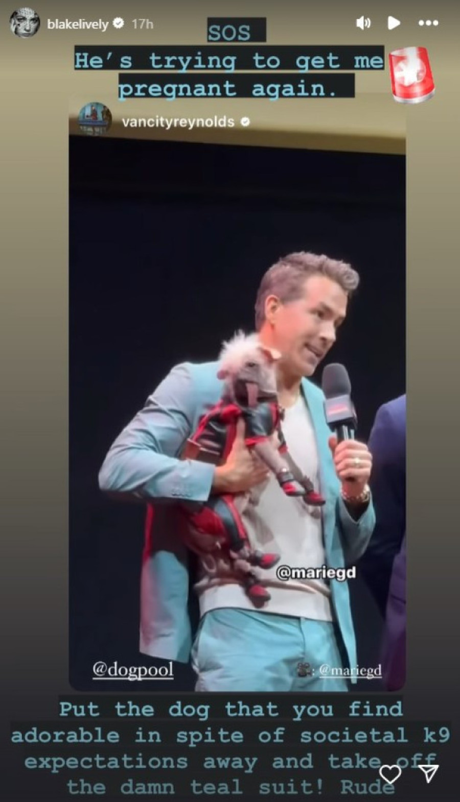 „On bi da ja i peti put ostanem u drugom stanju!" Blajk Lajvli traži pomoć: Napravila cirkus na društvenim mrežama! (FOTO)