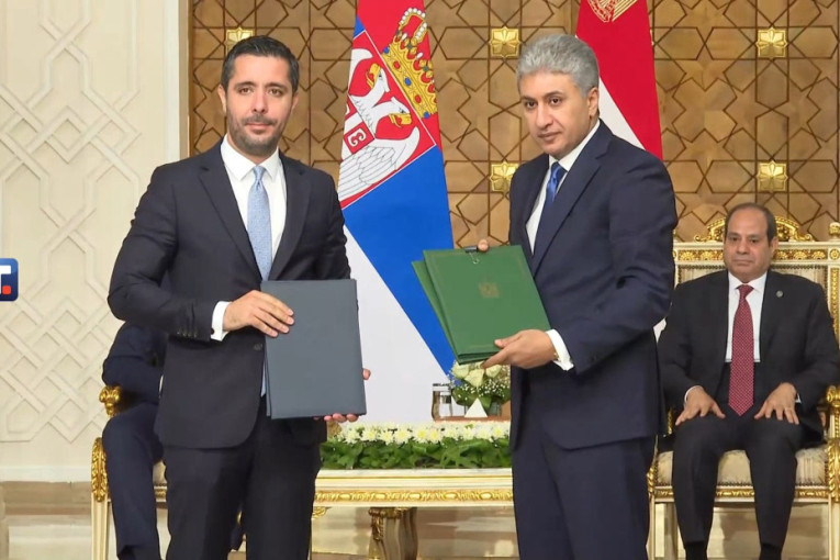 Potpisan Sporazum o slobodnoj trgovini sa Egiptom (VIDEO)