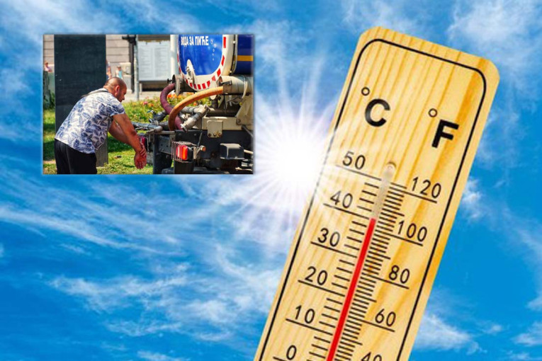 Jedan grad u Srbiji "gori": Zvanično izmereno 40 stepeni, bliži se rekordu iz 2007. godine!