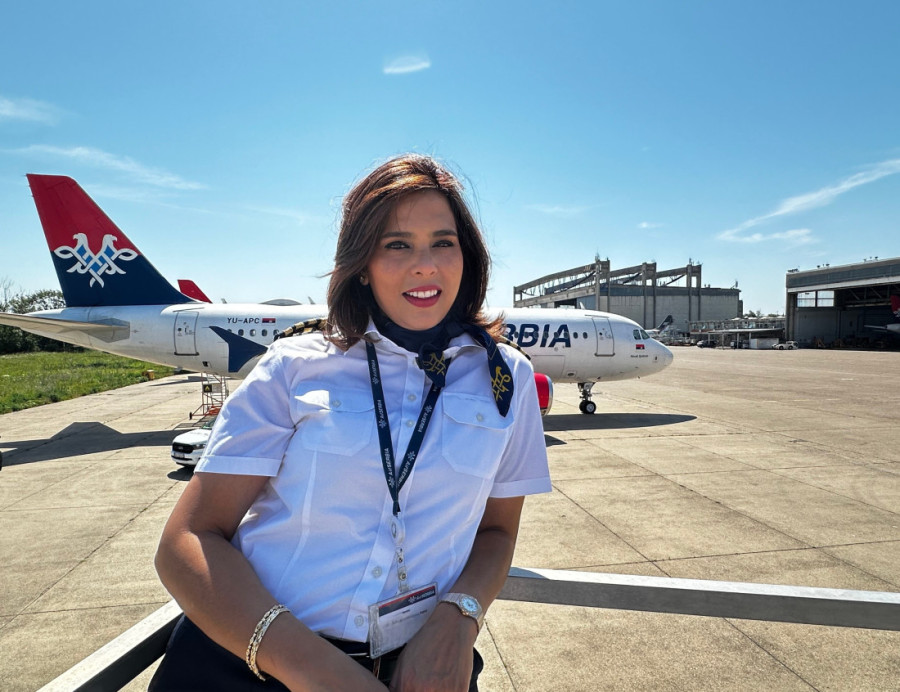 Vanja je prva žena kapetan u ATR floti "Er Srbije": Ovo je kruna karijere i ostvarenje životnog sna