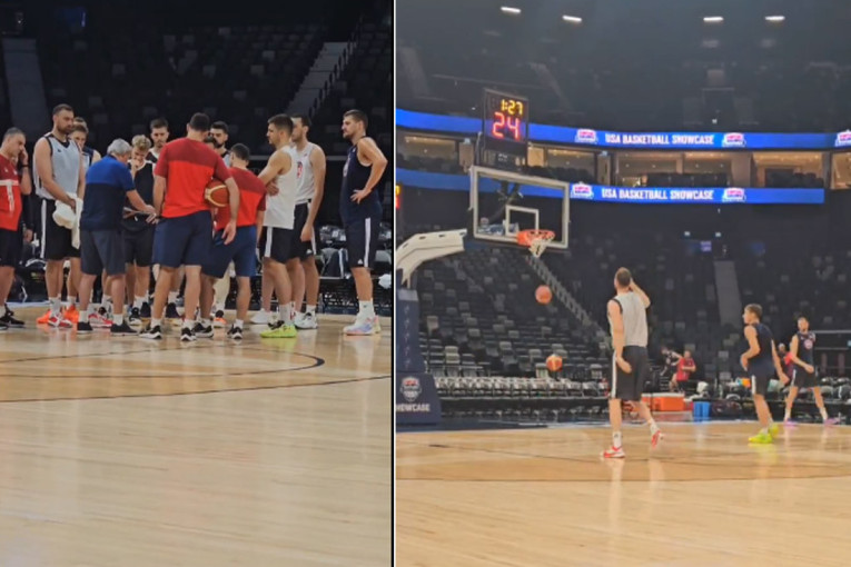 Orlovi se spremaju za okršaj sa "timom snova": Odrađen je i prvi trening u Abu Dabiju, pogledajte kako je sve izgledalo (VIDEO)