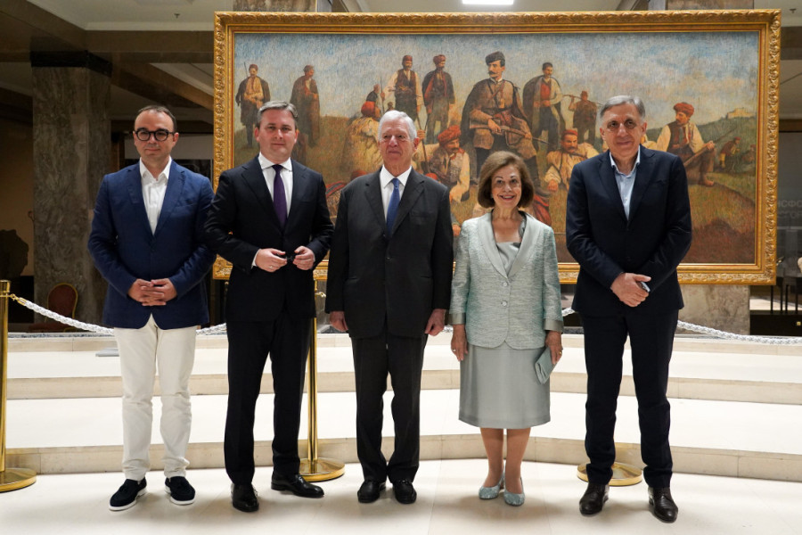 Veličanstvena slika "Ustanak Petra Mrkonjića" svečano predstavljena u Narodnom muzeju: U čast velikom rodoljubu i mudrom vladaru (FOTO)