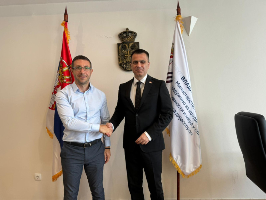 Ministar Milićević potpisao ugovore sa predsednicima srpskih udruženja iz Kanade, Francuske i Rumunije