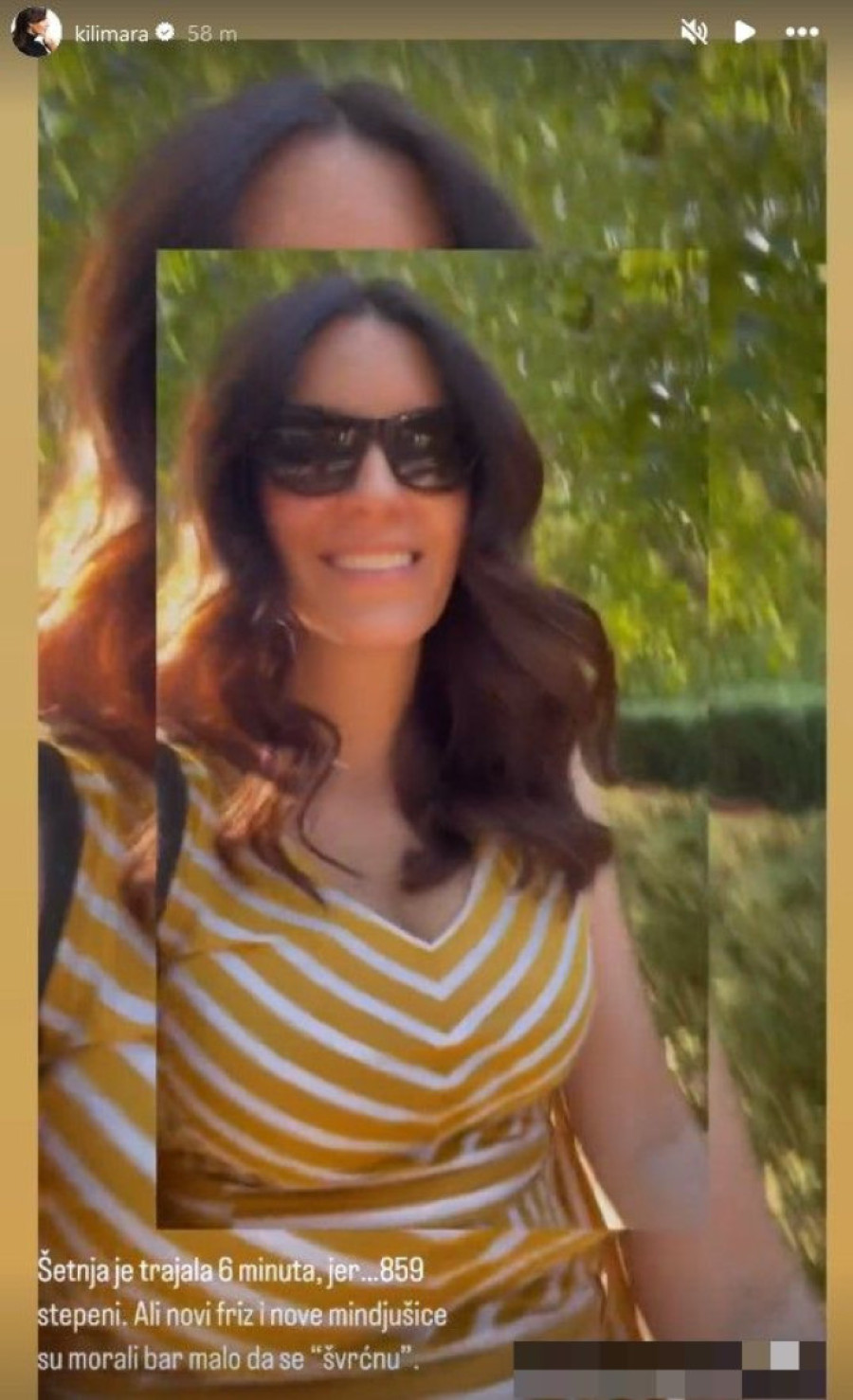 Trudna Marija Kilibarda jedva podnosi vrućine! Izašla je iz samo jednog razloga na ulicu i nasmejana je! (FOTO)