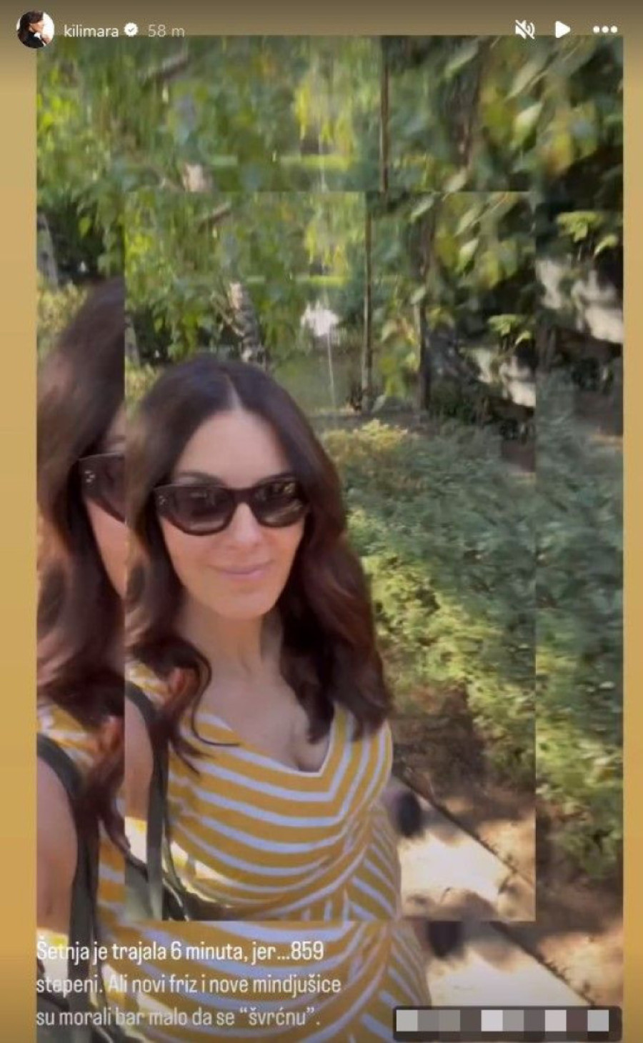 Trudna Marija Kilibarda jedva podnosi vrućine! Izašla je iz samo jednog razloga na ulicu i nasmejana je! (FOTO)