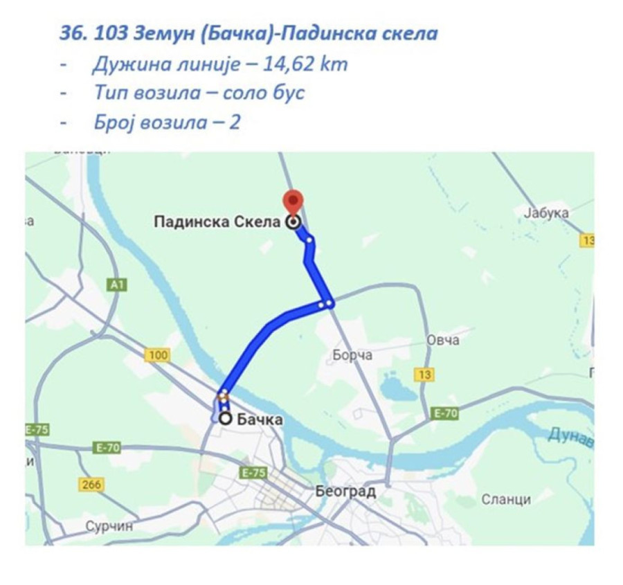 Uvode se nove linije preko Pupinovog mosta: Cilj je da se olakša putovanje od Zemuna do ova tri naselja (FOTO)