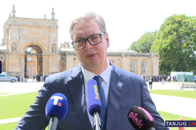 Vučić se obratio iz Londona: "Svi govore samo da Ukrajina mora da pobedi, zemljama van EU nije bilo dozvoljeno obraćanje"