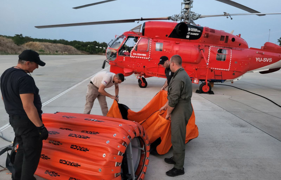 Bravo vatrogasci! Srpski tim u Severnoj Makedoniji ugasio samostalno nekoliko požara: Sprečili vatru da dođe do sela Rosoman (FOTO)