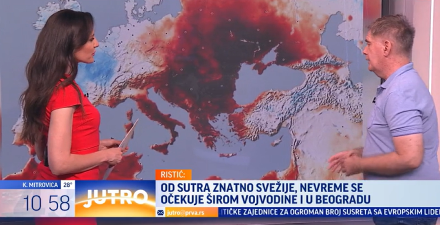 Ogroman crni oblak stiže u Srbiju! Meteorolog otkriva tačnu putanju: "Dolaze nam tri višećelijske oluje"