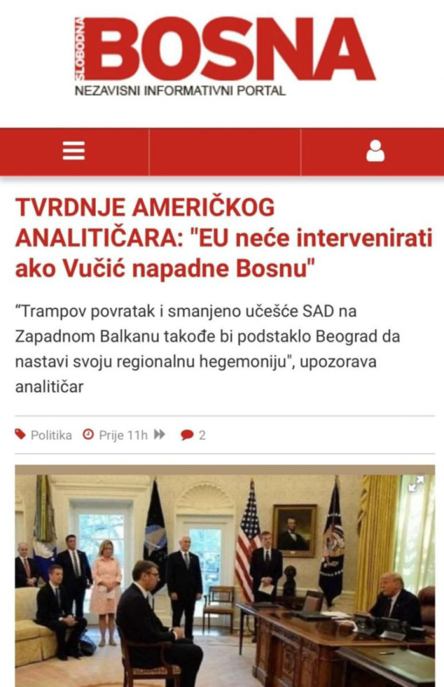 Jadni potez Milove "Pobjede" i islamističke "Slobodne Bosne": Preko lažnih analitičara pokušavaju da spreče uspon Srbije!