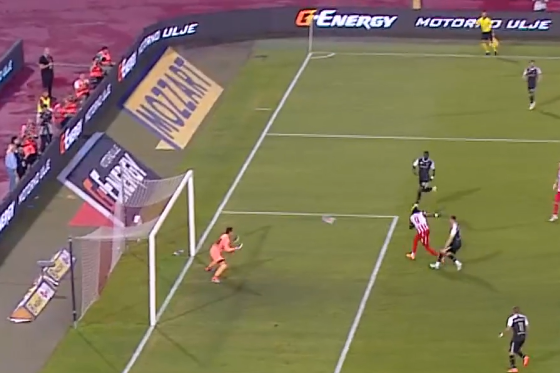 Ovo su prvi Zvezdini golovi u sezoni! Šerif dva puta poželeo dobrodošlicu debitantu u Superligi! (VIDEO)