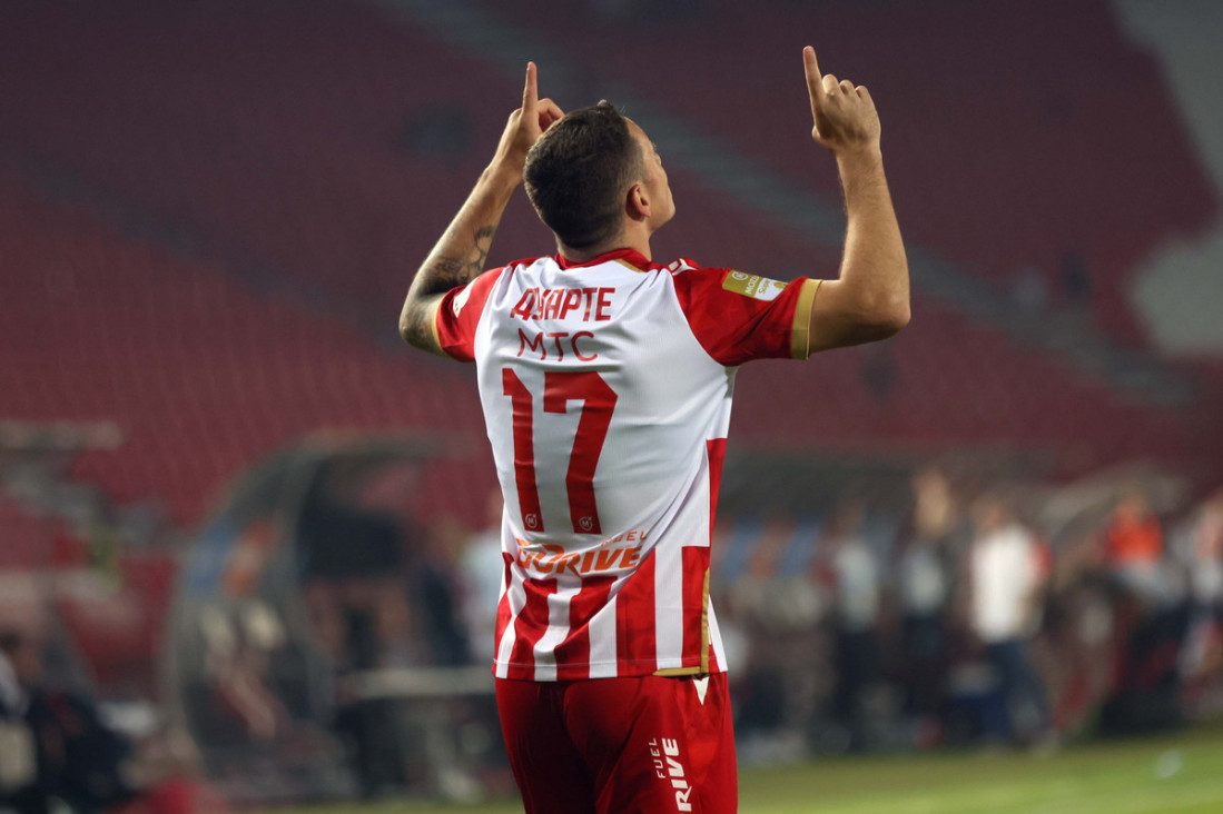 Zvezdin novajlija debitovao i posle 52 sekunde ušao u istoriju kluba! Duarte je presrećan, ali i skroman