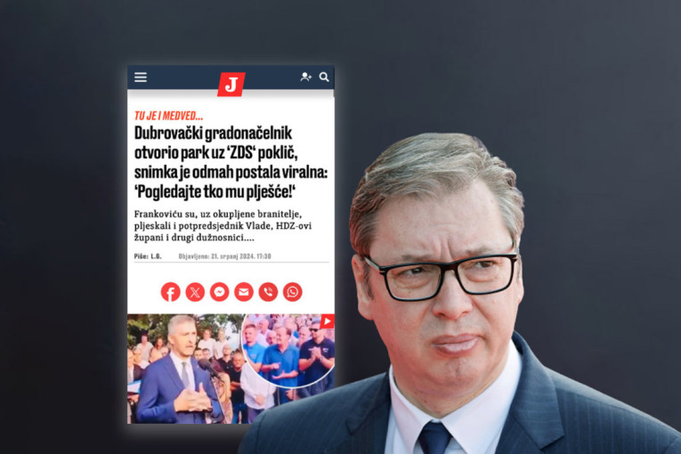 Skandal u Hrvatskoj: Gradonačelnik Dubrovnika pozdravio ustaškim pozdravom, a etiketiraju Vučića kao agresora na Balkanu