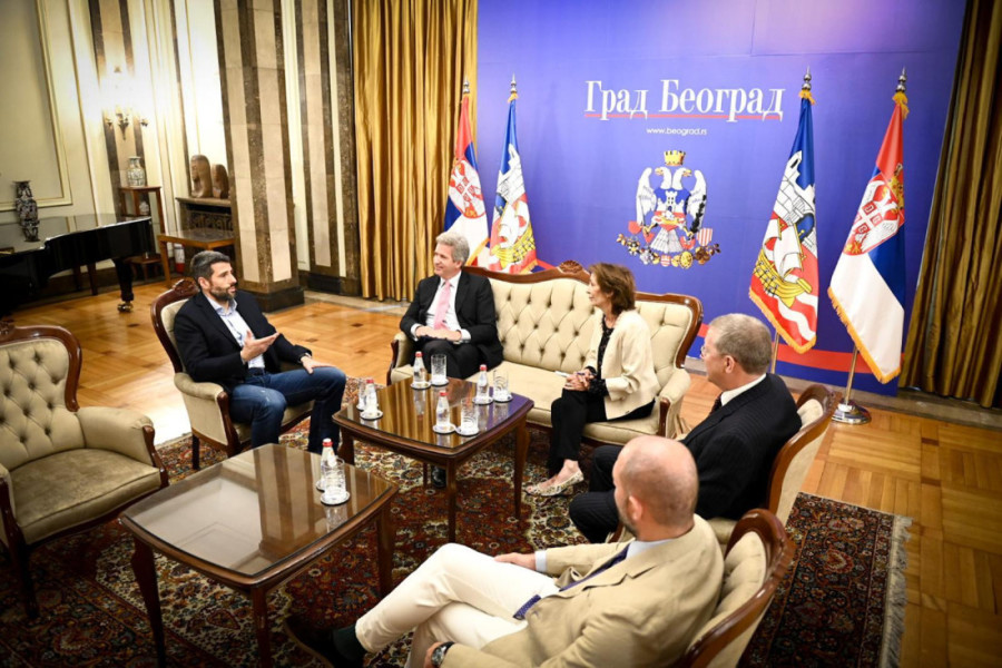 Gradonačelnik Šapić primio ambasadora Velike Britanije (FOTO)