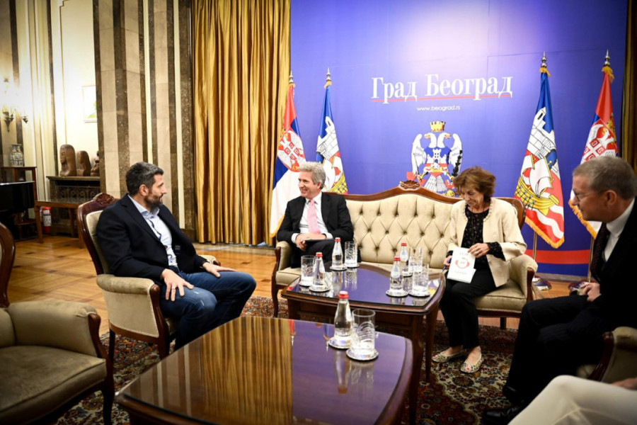 Gradonačelnik Šapić primio ambasadora Velike Britanije (FOTO)