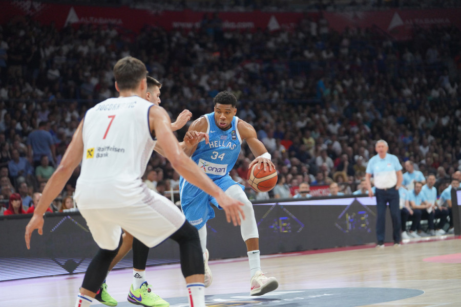 Moćni orlovi položili poslednji test! Grci nisu imali šanse protiv raspucanih Bogdana i Jokića! (FOTO/VIDEO)