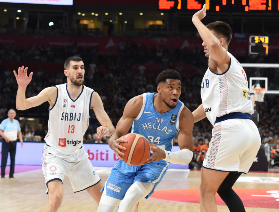 Moćni orlovi položili poslednji test! Grci nisu imali šanse protiv raspucanih Bogdana i Jokića! (FOTO/VIDEO)