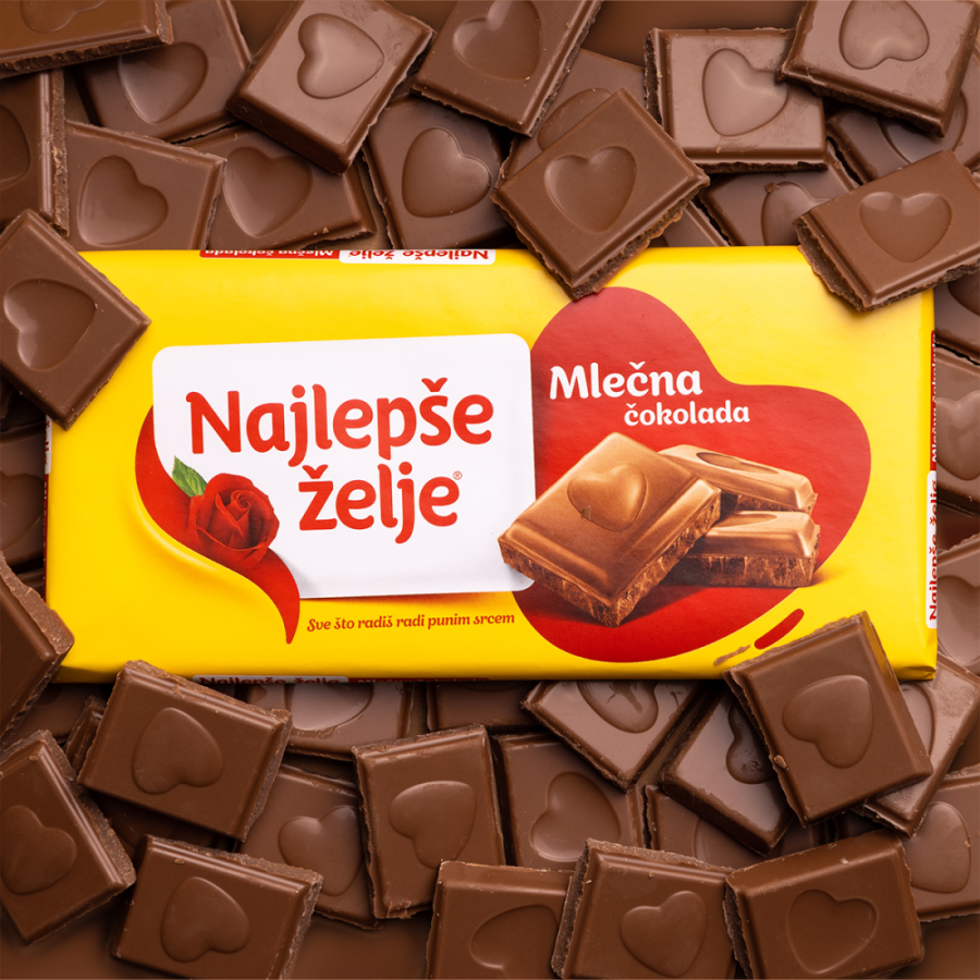 LJUBAV U SVAKOJ KOCKICI ČOKOLADE: Zašto je čokolada Najlepše želje omiljena među potrošačima?