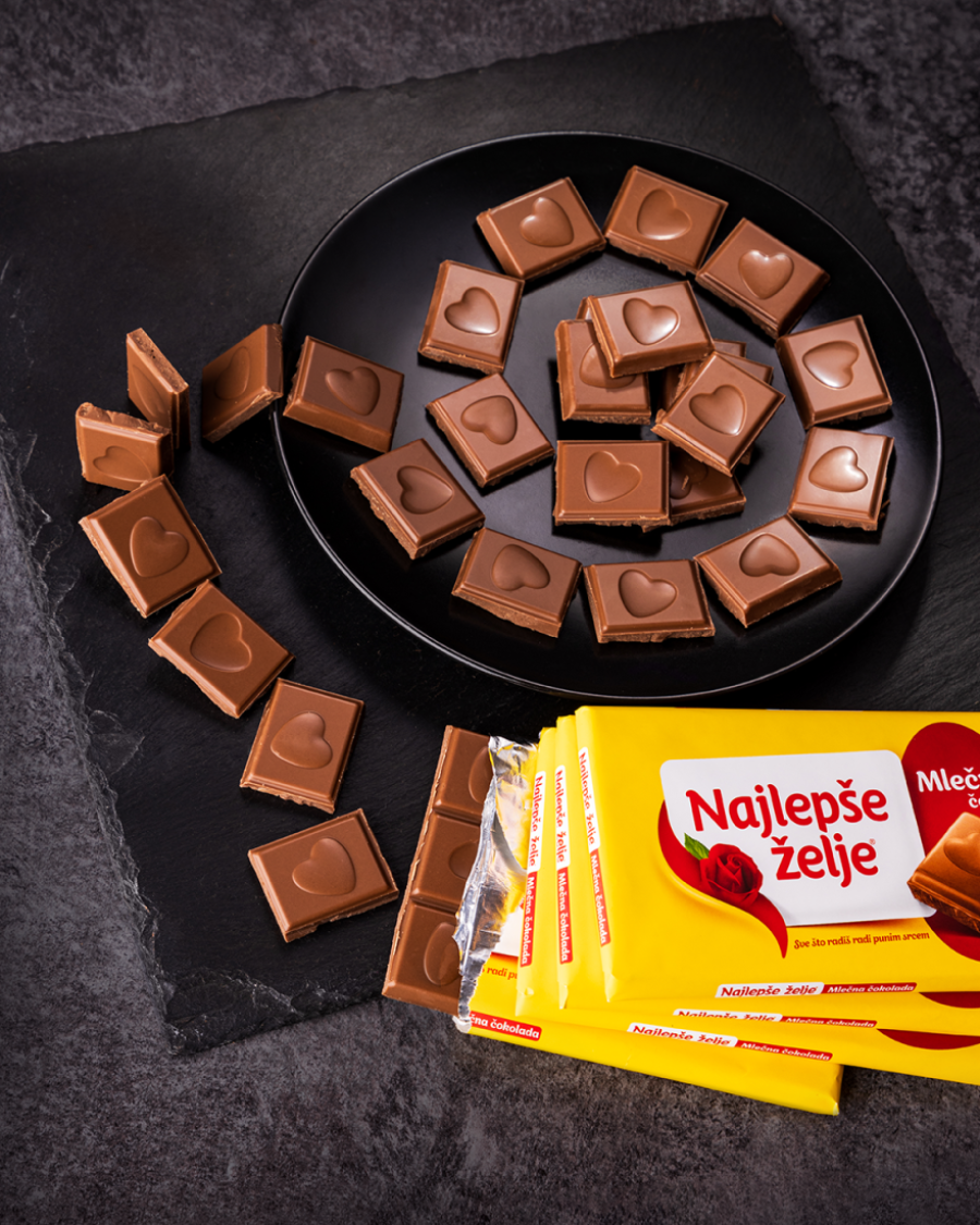 LJUBAV U SVAKOJ KOCKICI ČOKOLADE: Zašto je čokolada Najlepše želje omiljena među potrošačima?