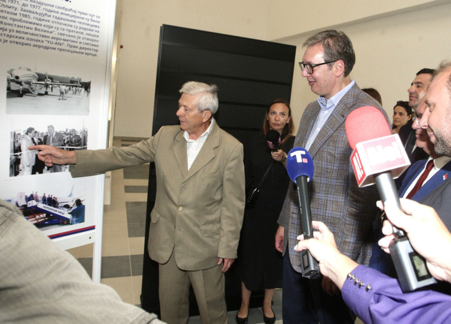 Otvorena nova zgrada terminala na niškom aerodromu - Predsednik Vučić: Predviđeno je dodatnih 60 miliona evra ulaganja (VIDEO)