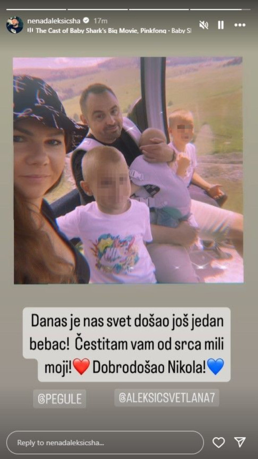 Porodila se! Nenad Aleksić Ša objavio divne vesti, van sebe je od sreće: "Dobro došao, Nikola"