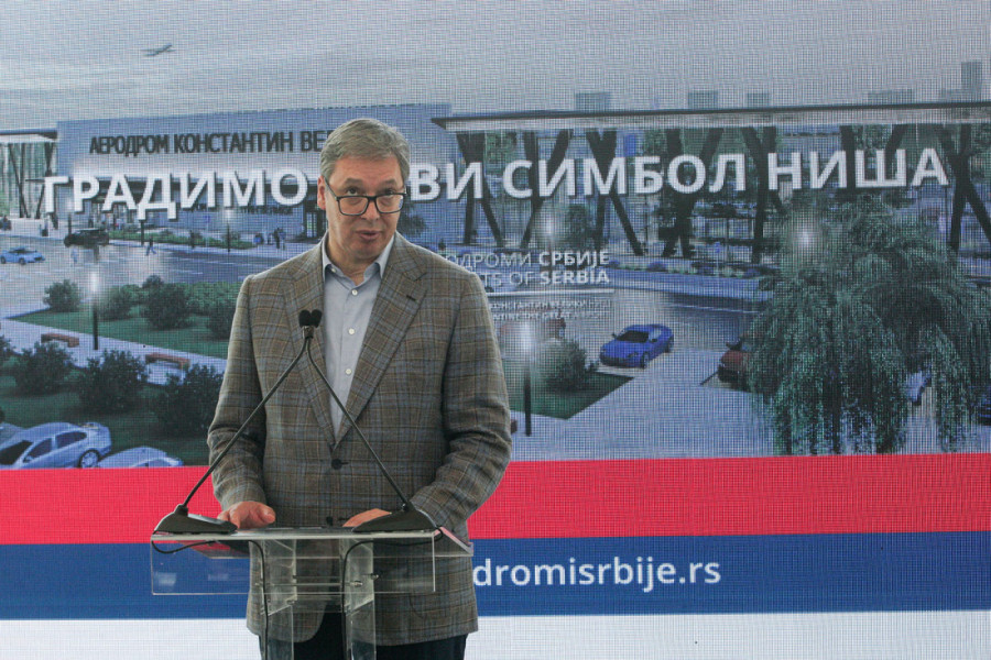 Otvorena nova zgrada terminala na niškom aerodromu - Predsednik Vučić: Predviđeno je dodatnih 60 miliona evra ulaganja (VIDEO)