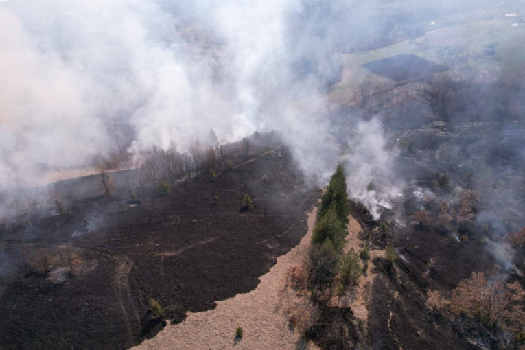 Izbio još jedan požar na brdu Gorica!
