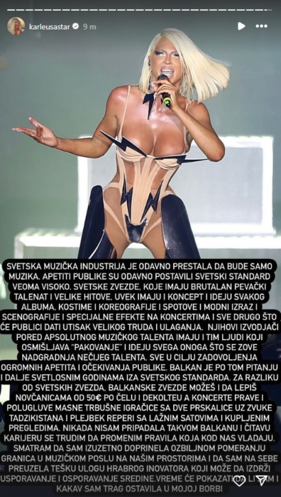 "Koncerte prave polugluve masne trbušne igračice" Jelena Karleuša zagrmela na pevače, pa žestoko osudila ove kolege