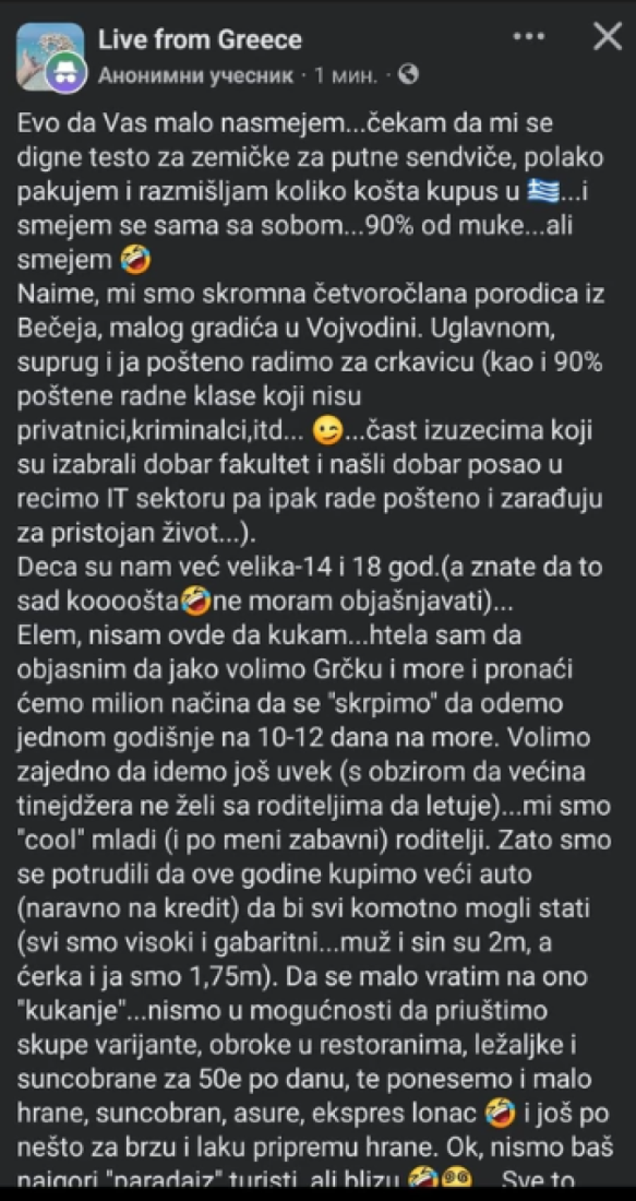 Porodica iz Bečeja izgubila 500 evra pre polaska u Grčku: "Štedeli smo mesecima, jeli kupus svake nedelje, ali dešavao se peh za pehom"