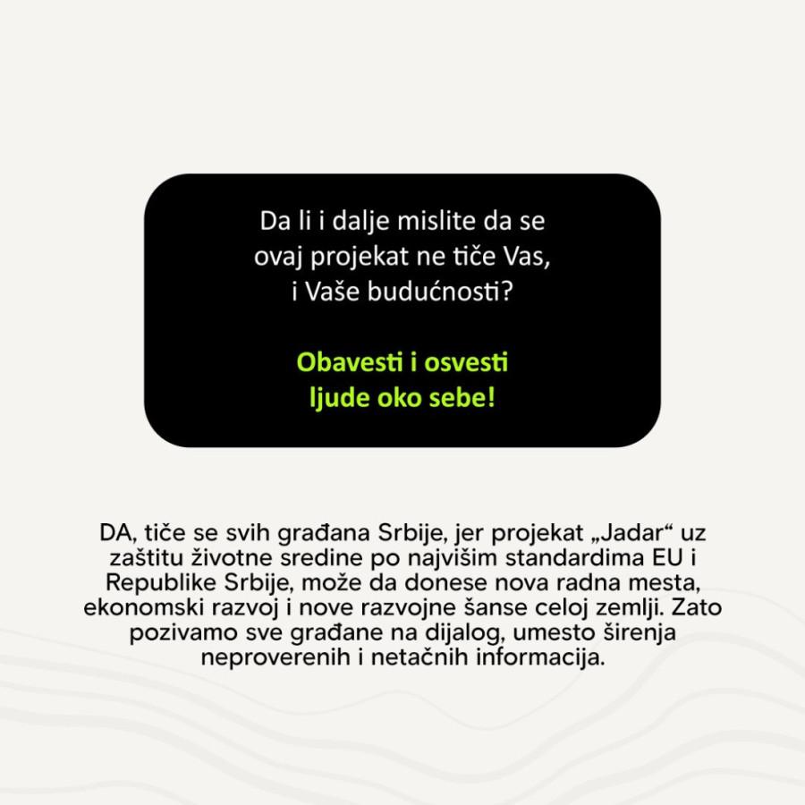 Kakve dezinformacije se šire o litijumu i sumpornoj kiselini?