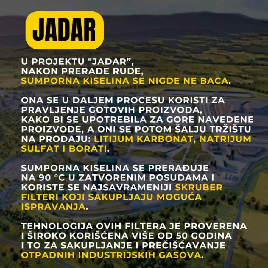 Kakve dezinformacije se šire o litijumu i sumpornoj kiselini?