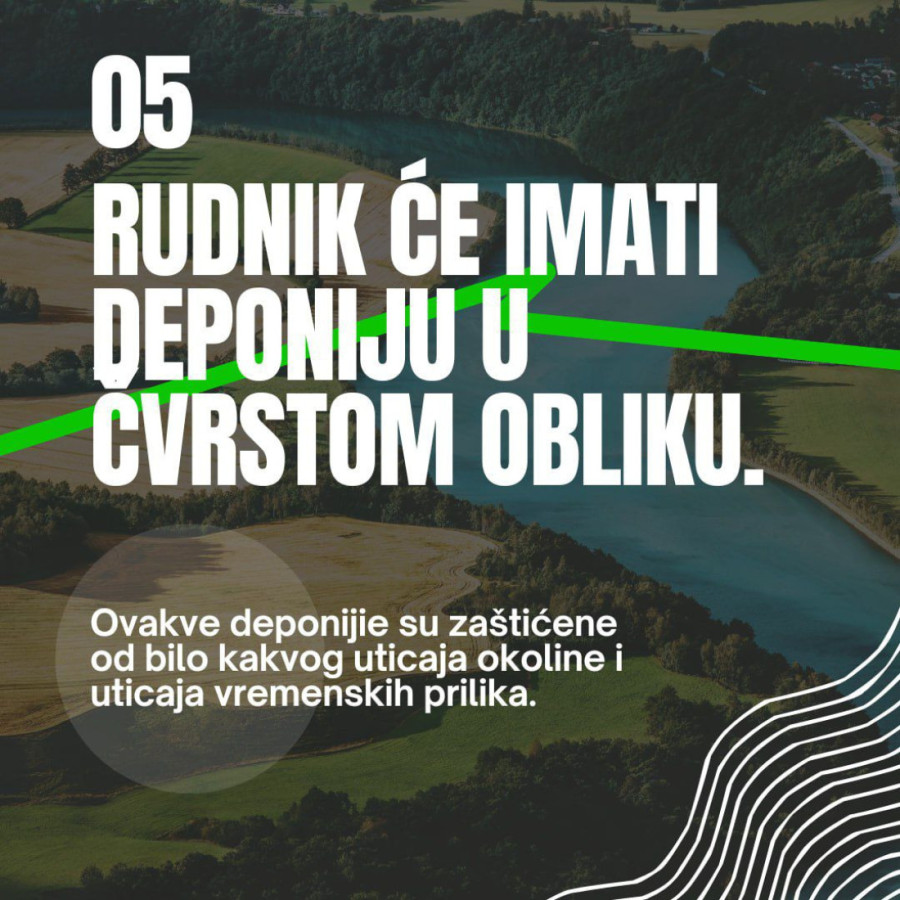 Ovo su pet zelenih činjenica projekta Jadar