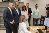 Vučević i Lončar obišli Centar za nuklearnu medicinu UKC Srbije: Novi PET/CT aparati omogućavaju precizniju dijagnostiku (FOTO)