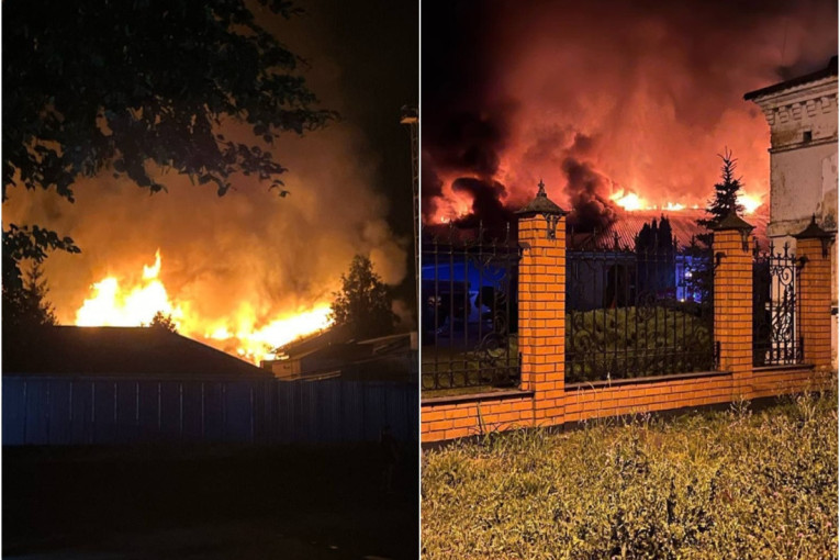 Napad ukrajinskih dronova u Kurskoj oblasti: Gađali skladište nafte, došlo i do eksplozije (FOTO/VIDEO)