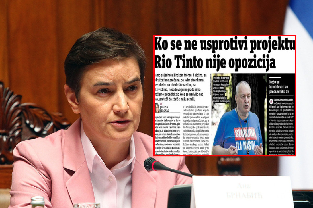 Brnabić razobličila licemerje lažnih ekologa i opozicije: "Bore se" za strateške resurse, a strancima prodali sva naša vodoizvorišta! (FOTO)