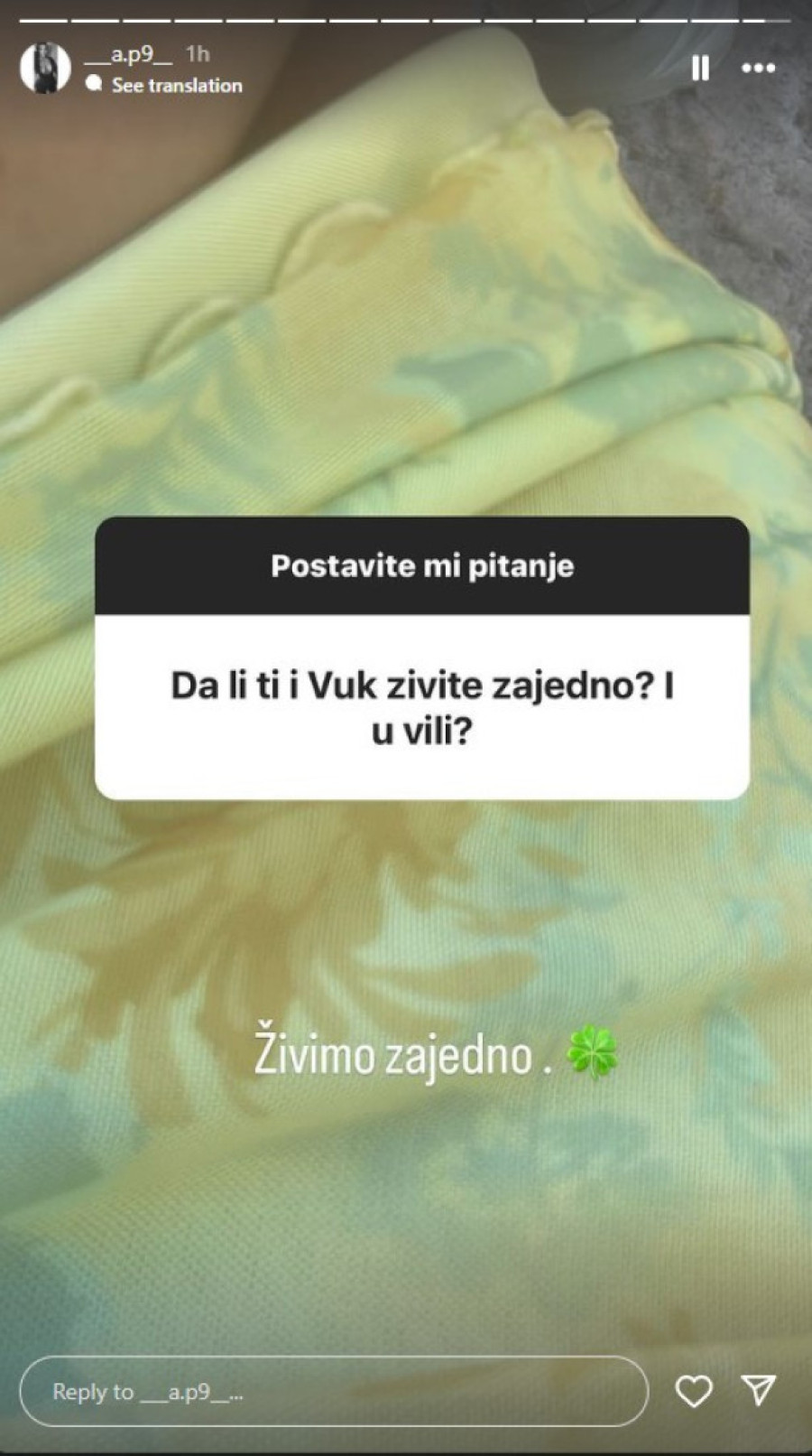 "Živimo zajedno" Devojka Vuka Moba obelodanila detalje romanse s reperom, smatraju je njegovom najlepšom izabranicom do sada