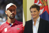 Brnabić: Čestitam Đokoviću, najboljem sportisti u istoriji Srbije na zlatnoj medalji