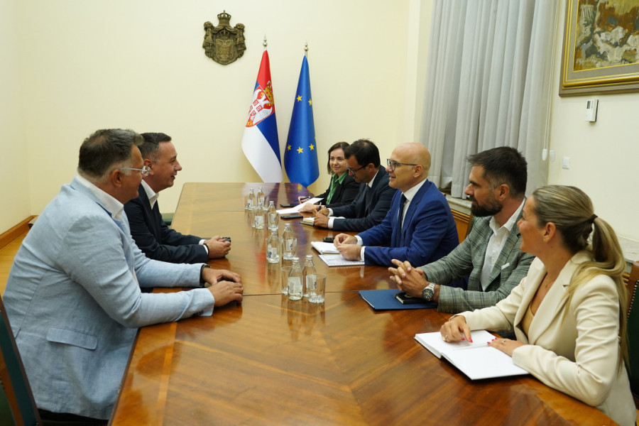 Vučević sa direktorima kompanija Holcim group i Lafarge BFC o novim projektima (FOTO)